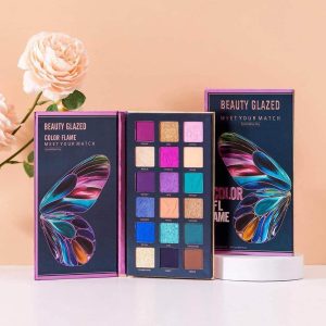 Beauty Glazed 18 Color Flame Eyeshadow Waterproof Palette