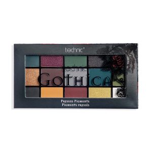 Technic Pressed Pigment Eye Shadow Palette – Gothica - 30g