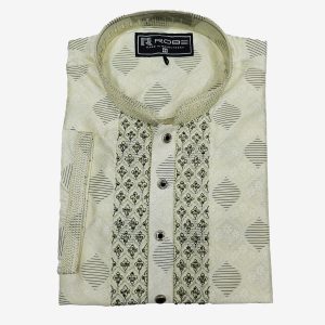 Indian Cotton Gorgeous Karchupi Panjabi